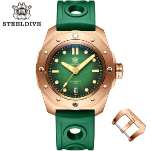 Reloj de buceo Steeldive SD1960S de bronce