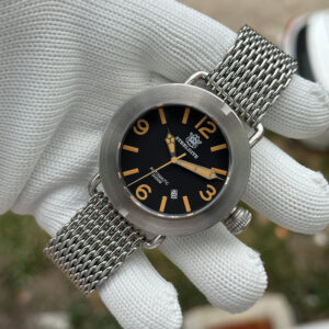 Reloj automático Steeldive SD1912 con caja cepillada de 47 mm y 3000 m