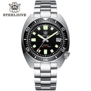 Reloj de buceo STEELDIVE SD1977 6105/8000 Slim Turtle