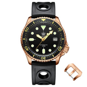 Reloj de buceo Steeldive SD1973S SKX007 de bronce