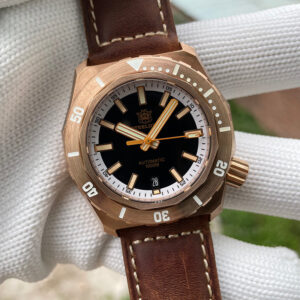 Reloj de buceo Steeldive SD1947S de bronce macizo de 1000 m