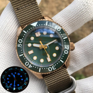 Reloj monobloque Steeldive SD1968S de bronce MM300