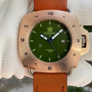 Reloj Steeldive SD1935S de 47 mm de bronce - Edición limitada