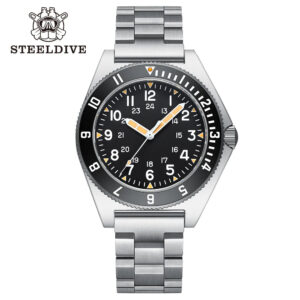 Reloj militar retro Steeldive SD1944 NH35