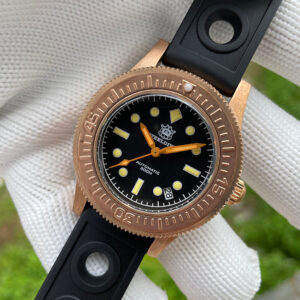 Reloj de buceo Steeldive SD1952S de bronce de 50 brazas