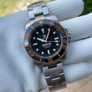 Reloj automático Steeldive SD1954C naranja Sub V2