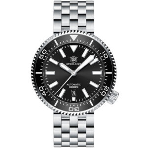 Reloj de buceo Steeldive SD1976 de 46 mm y 1000 m
