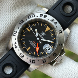 Reloj automático Steeldive SD1992V Vintage NH34 GMT