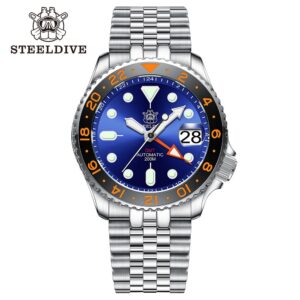 Reloj automático Steeldive SD1994 SKX007 NH34 GMT