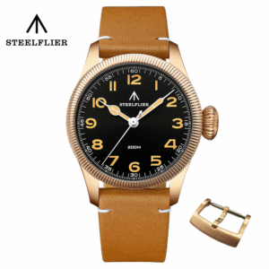 Reloj Steelflier VH60 con correa de bronce SF741S