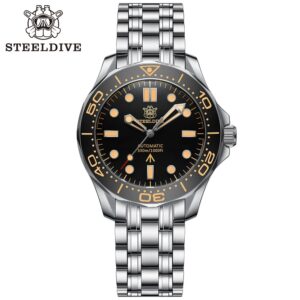 ★Ofertas de bienvenida★Reloj Steeldive SD1957 Vintage Sea Ghost
